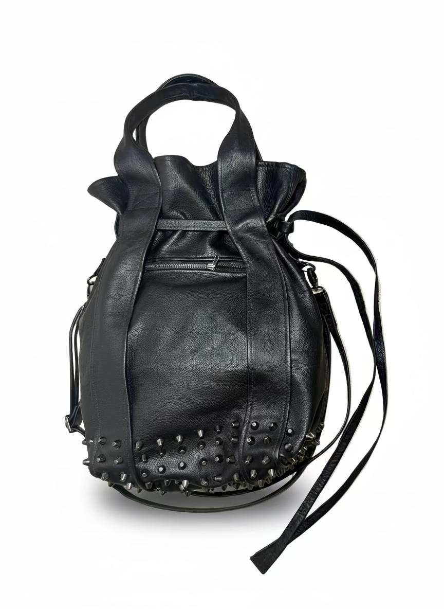 "SPACEMAN" LEATHER TOTE - MADE TO ORDER