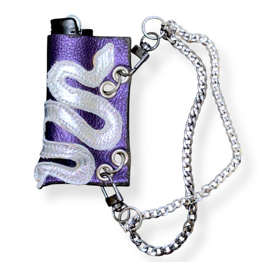 Silver Serpent Lighter Leash