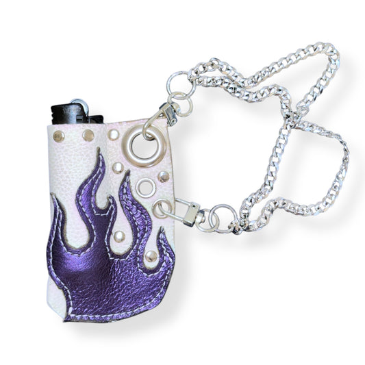 Violet Flames Lighter Leash